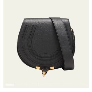 Chloe Black Leather Crossbody Bag